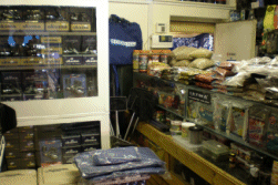 We have large supplies of Fishing Tackle and Fishing Bait.