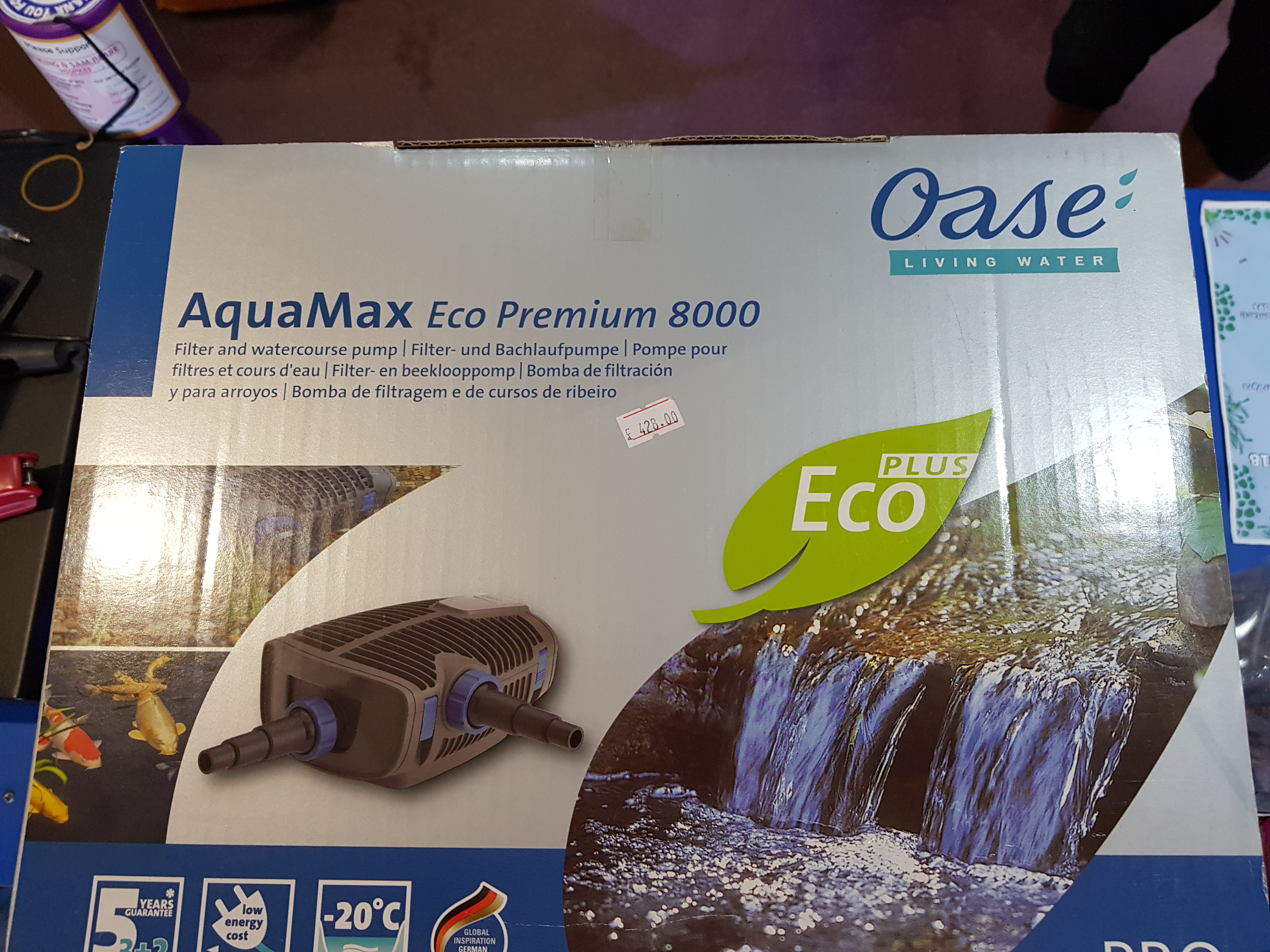 OASE Aquamax Eco Premium 8000 Pond Filter Pump