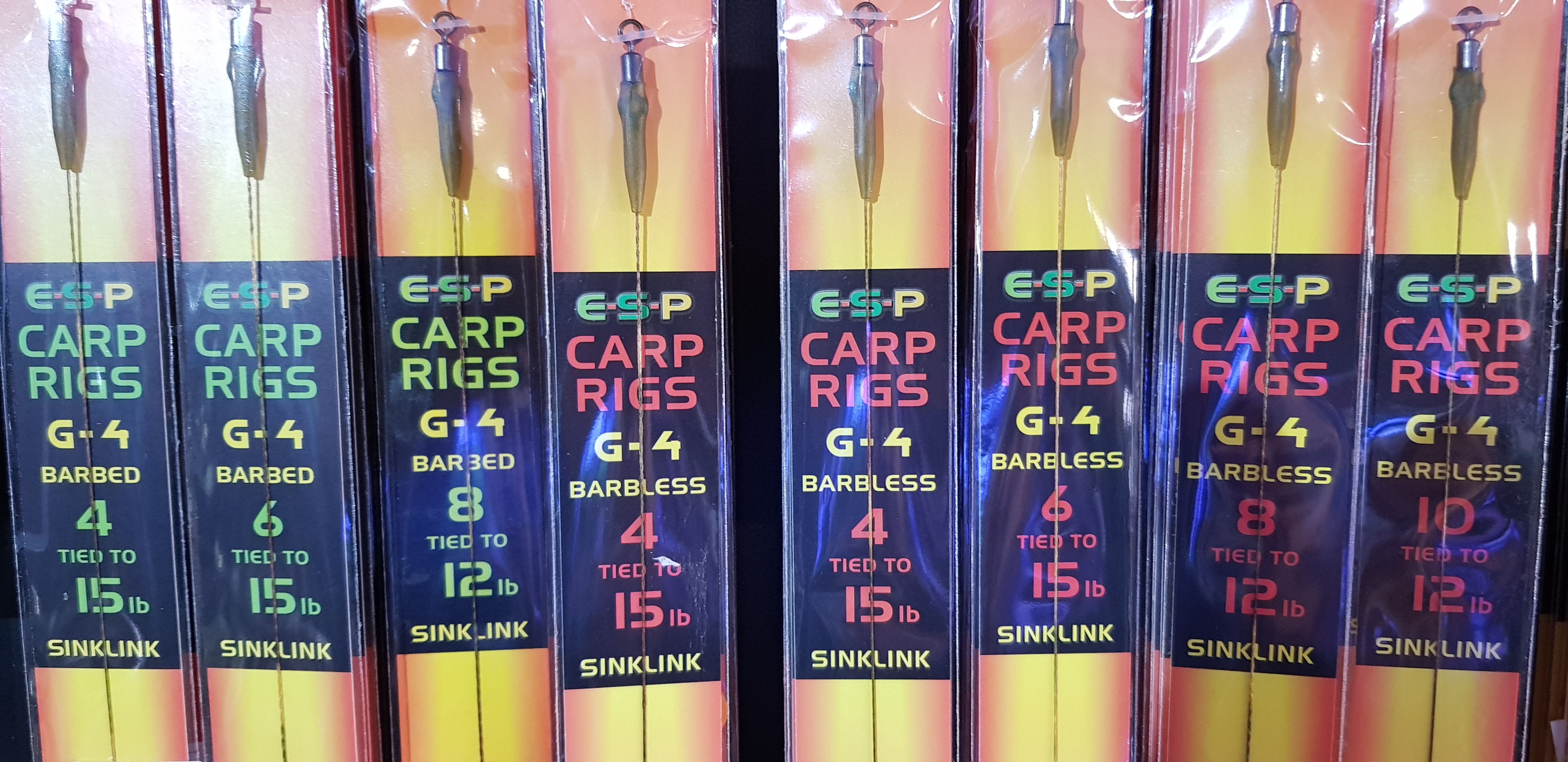 Fishing -ESP- Barbed and Barbless Rigs